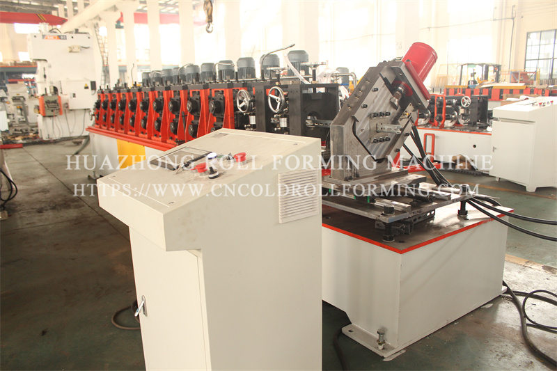 U PROFILE ROLL FORMING MACHINE WITH PUNCHING (3)