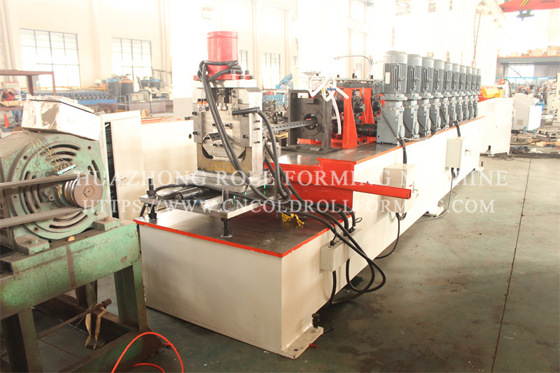 ANGLE ROLL FORMING MACHINERY WITH PUNCHING