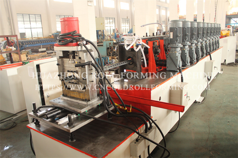ANGLE ROLL FORMING MACHINERY WITH PUNCHING