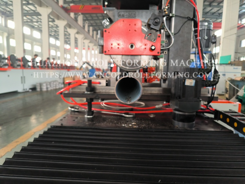 76 SUNSHADE ROUND TUBE ROLL FORMING MACHINE(GEAR TRANSMISSION)