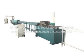 39MM ROLLER SHUTTER SLAT FORMING MACHINE WITH MECHANICAL PUNCHING