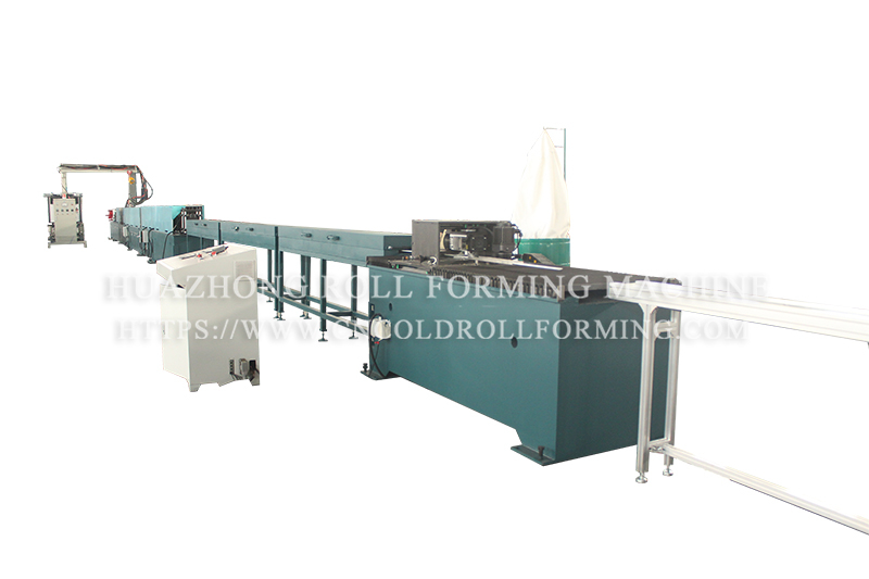 39MM ROLLER SHUTTER SLAT FORMING MACHINE WITH MECHANICAL PUNCHING