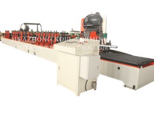 76 SUNSHADE ROUND TUBE ROLL FORMING MACHINE(GEAR TRANSMISSION)