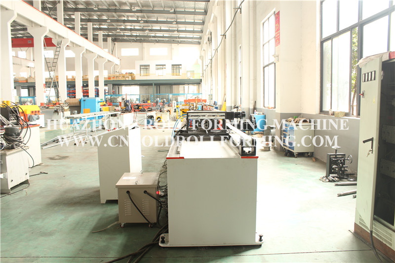Roll forming machine for aluminum frame of screen window