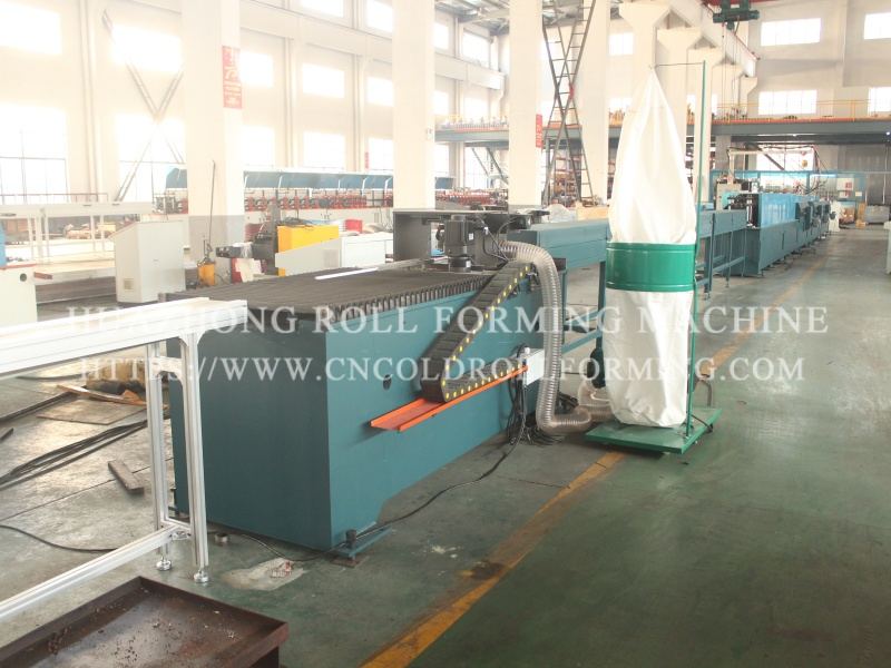 39MM ROLLER SHUTTER SLAT FORMING MACHINE WITH MECHANICAL PUNCHING