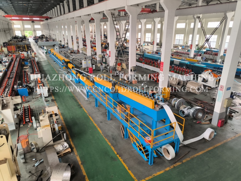 Turbo hard fast door roll forming machine (1)