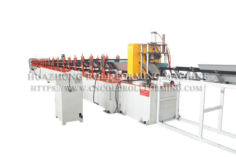 90 DEGREE SHUTTER BOX ROLL FORMING MACHINE WITH AUTOMATIC BENDING