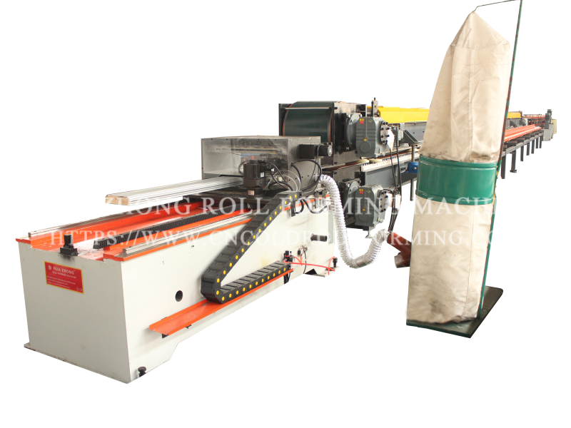 TURBO HARD FAST DOOR ROLL FORMING MACHINE