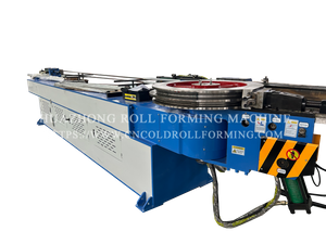 Bending machine for garage door