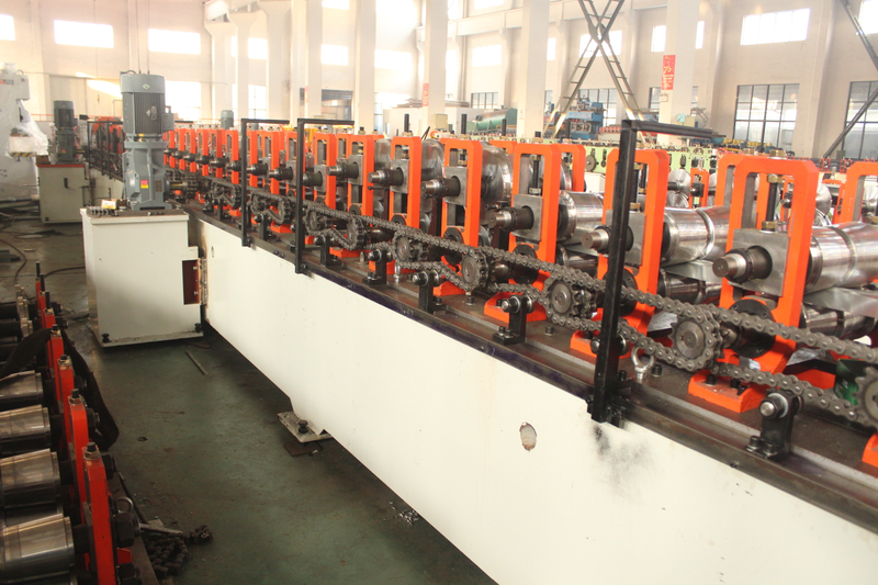 70MM ROUND TUBE ROLL FORMING MACHINE(CHAIN TRANSMISSION)