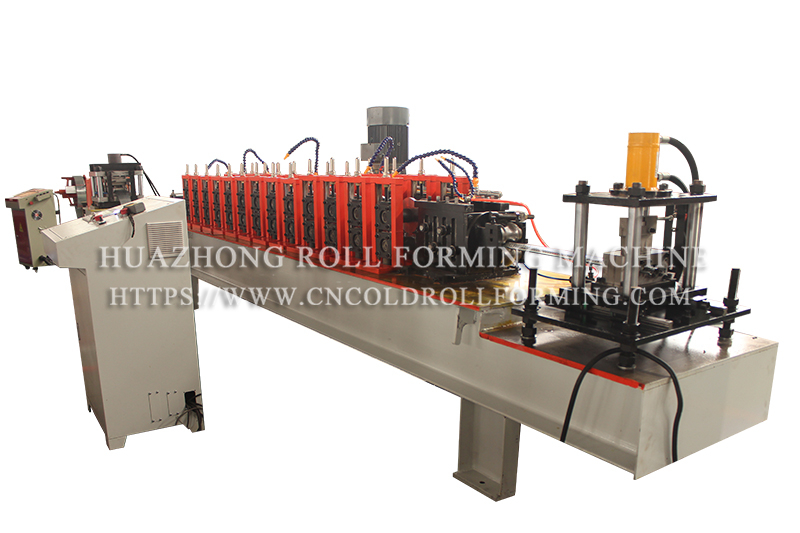  ROLLER SHUTTER DOOR FORMING MACHINE WITH CHAIN TRANSMISSION