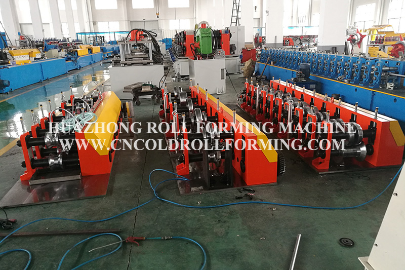 OCTAGONAL TUBE ROLL FORMING MACHINE WITH QUICK CHANGE SYSTEM