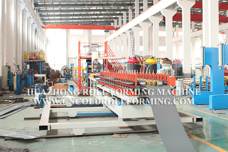 Decorative panel production line for outside building (2)