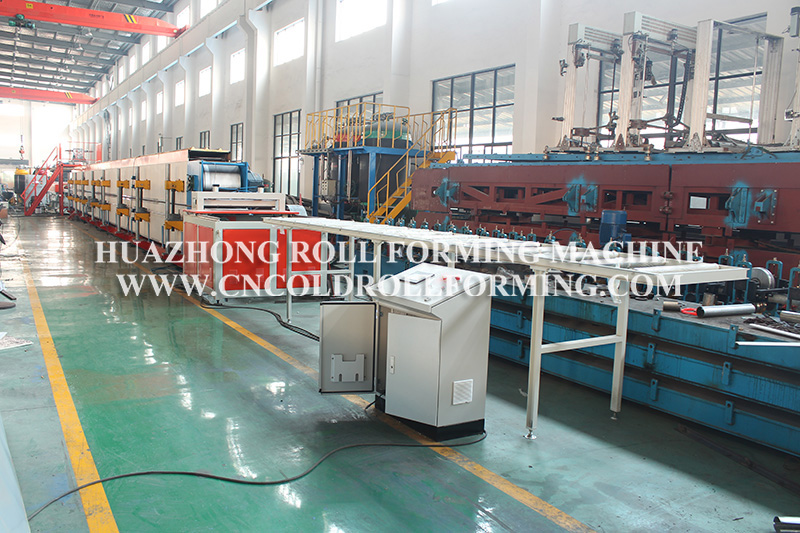 Decorative panel production line for outside building (5)
