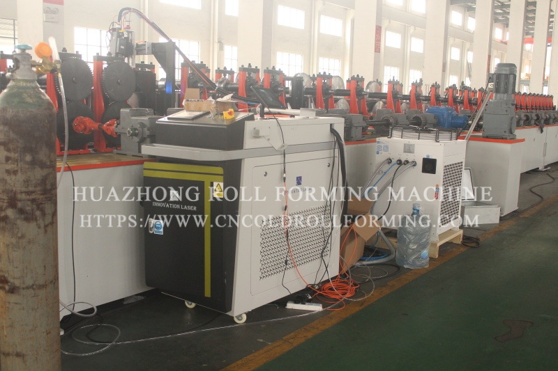 P PROFILE TUBE ROLL FORMING MACHINE WITH LASER WELDING