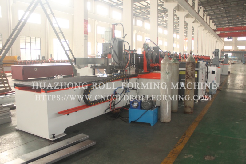 P PROFILE TUBE ROLL FORMING MACHINE WITH LASER WELDING
