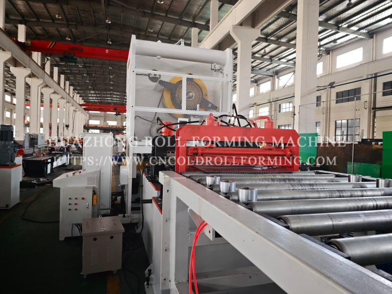 CABLE TRAY ROLL FORMING MACHINE WITH 160 TONS PUNCHING MACHINE