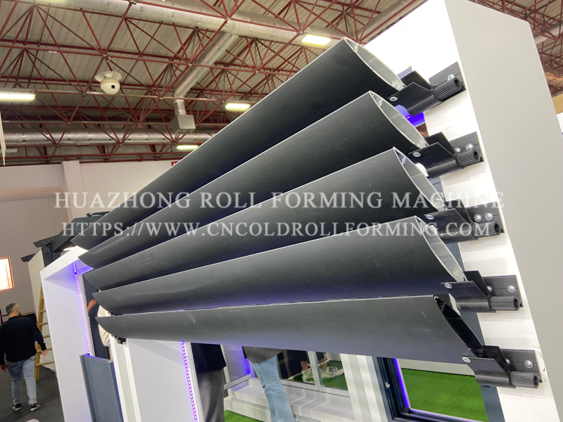 Customized biting profile roll forming machine