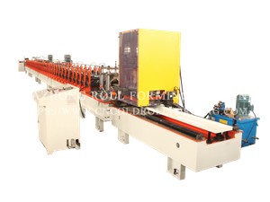 Customized biting profile roll forming machine