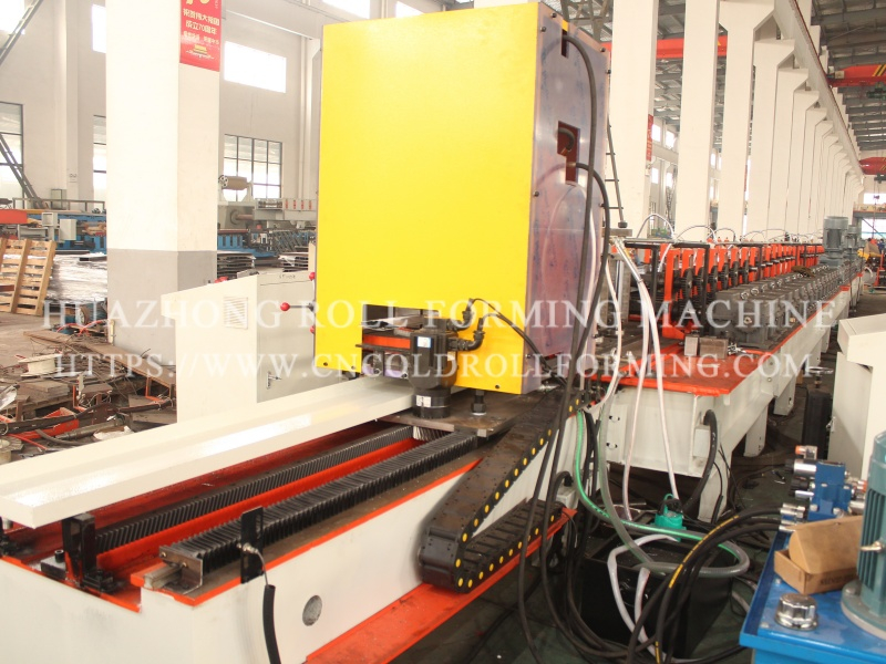 Customized biting profile roll forming machine