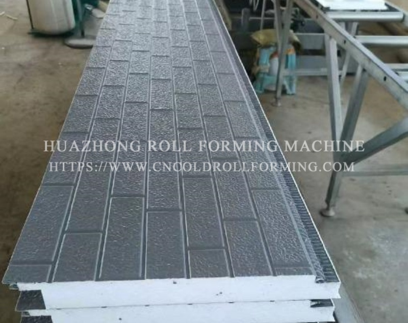 DECORATIVE PANEL ROLL FORMING MACHINE FOR EPS